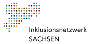 Logo des Inklusionsnetzwerks Sachsen