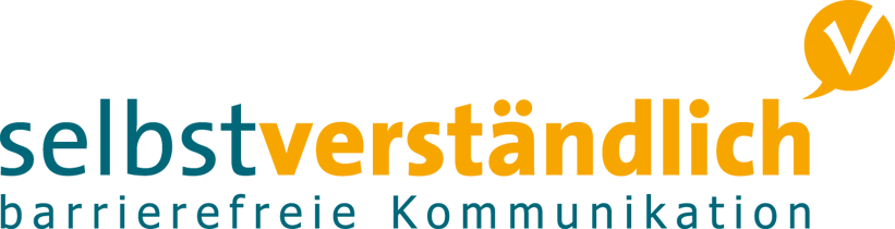 Logo der Agentur selbstverständlich für barrierefreie Kommunikation