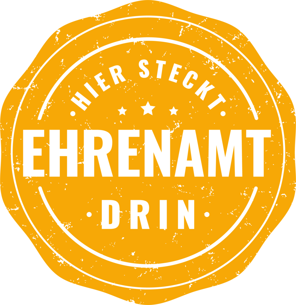 Offizielles Ehrenamts-Logo der Stadt Dresden.