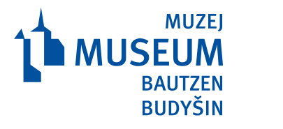 Logo mit blauem Schriftzug
